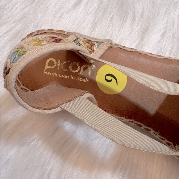 Calzados Picon multi color espadrille sandals - Picture 4 of 7